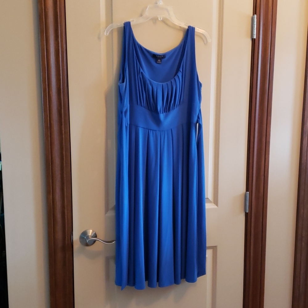 Size Large women's Chaps blue dress